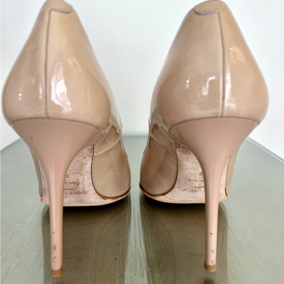 Jimmy Choo Abel Patent Nude size 38 (8) - Picture 3 of 7